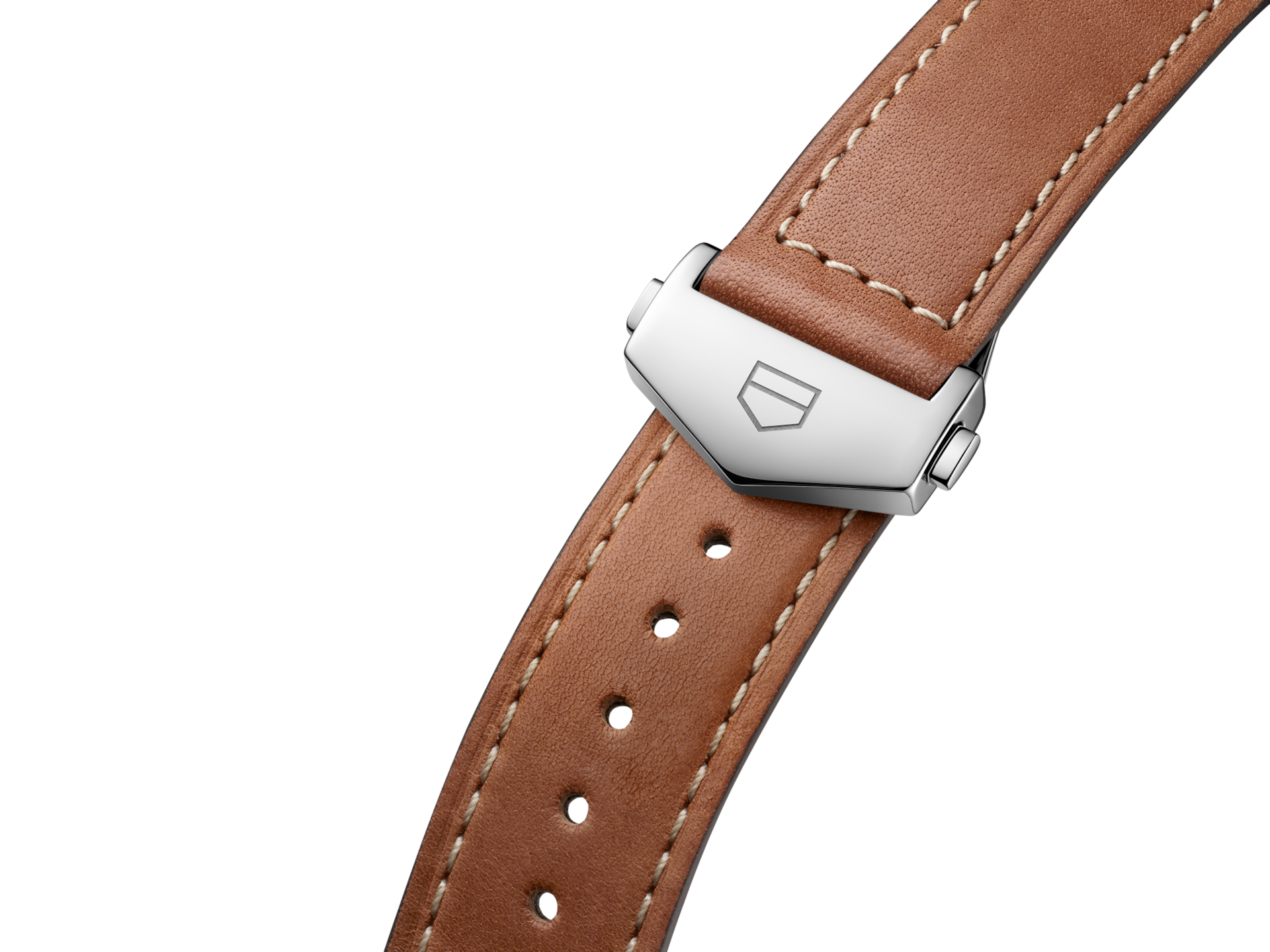 TAG HEUER CARRERA 36 MM BRAUNES LEDERARMBAND