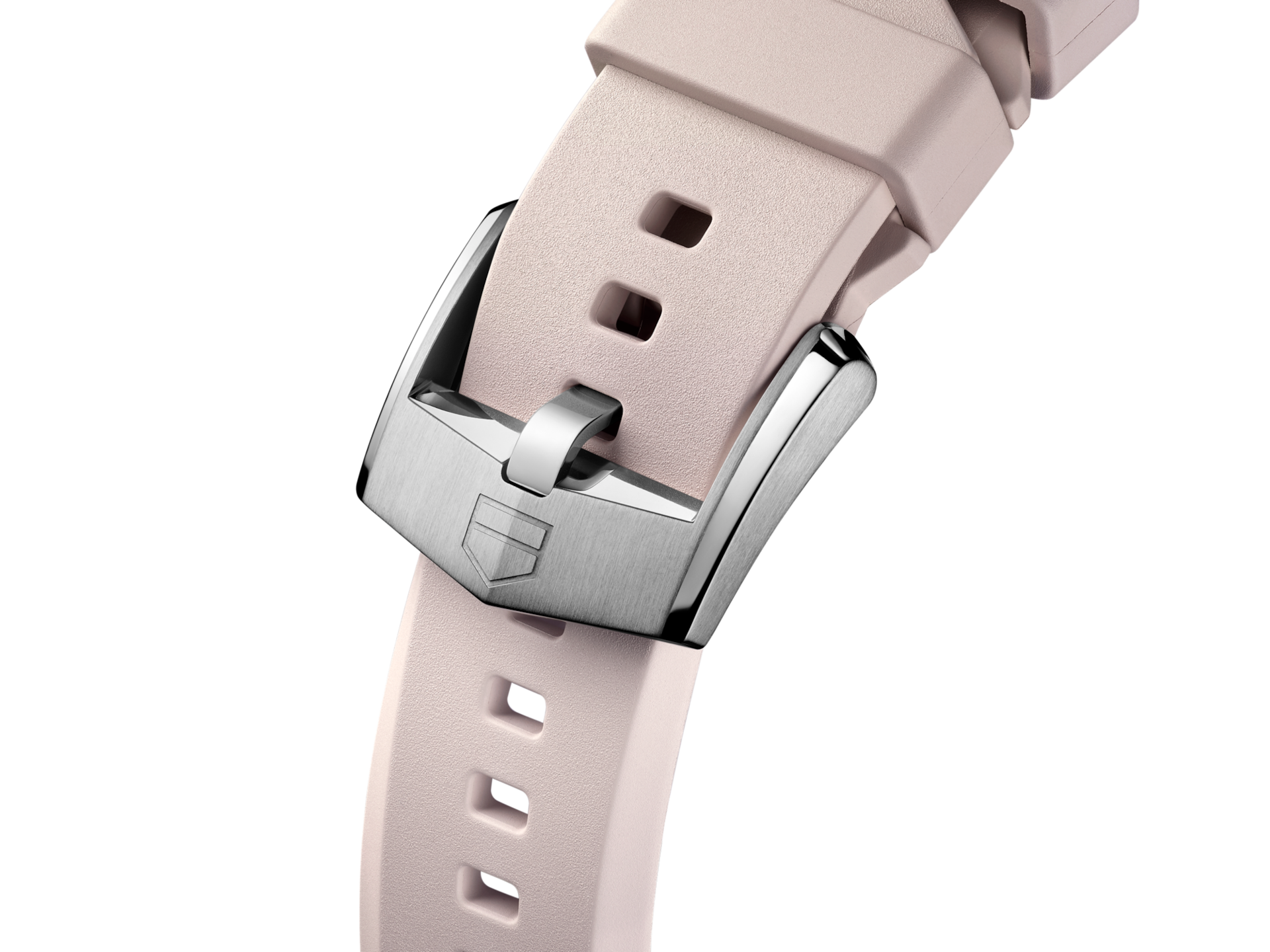 Beige Rubber Strap Calibre E5 40mm