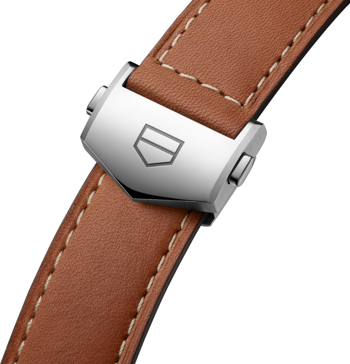 TAG Heuer Carrera 39mm Brown Perforated Leather Strap