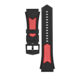Red and Black Sport Strap Calibre E4 45 mm