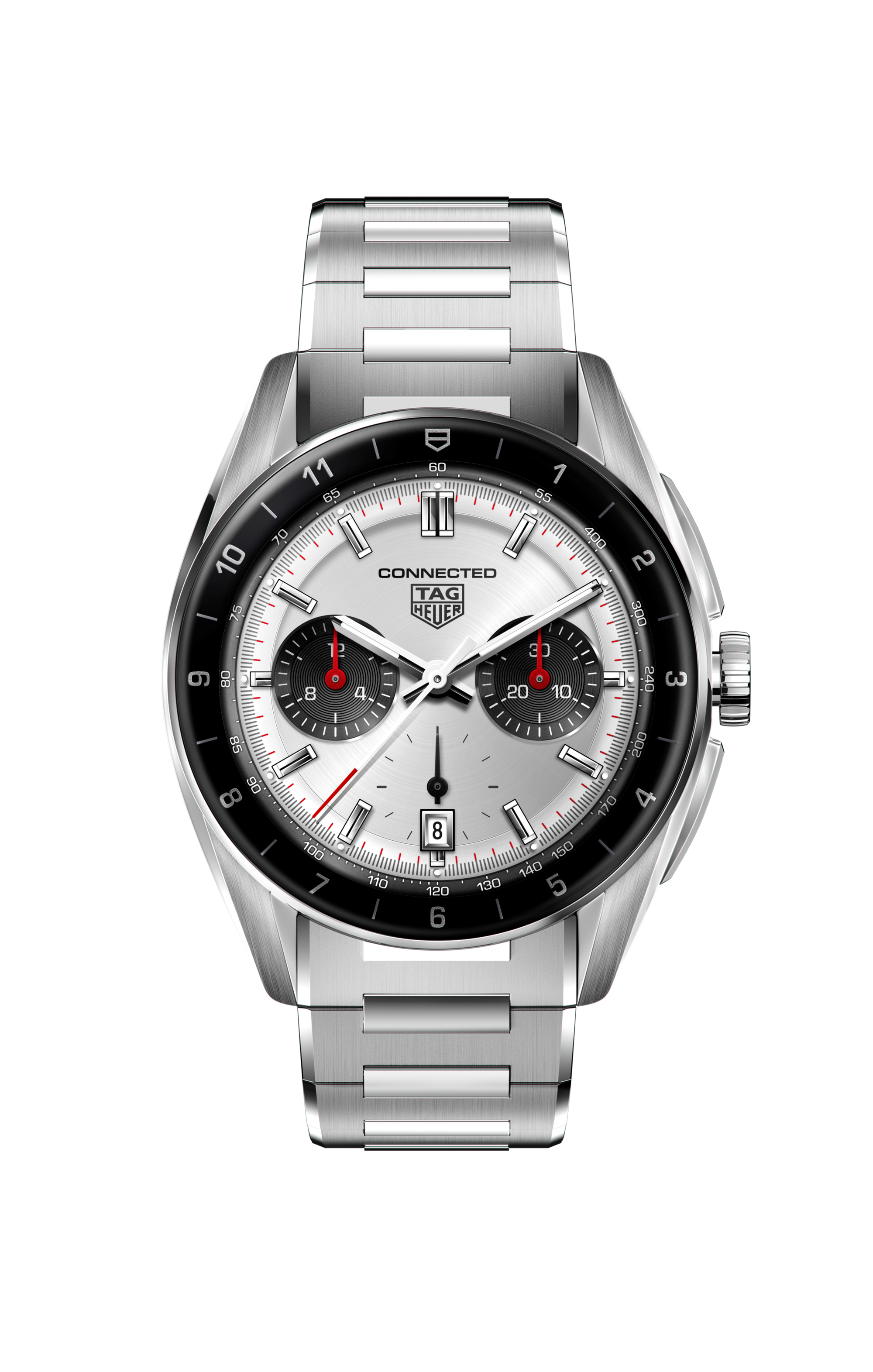 Silver Strap Bracelet for Tag Heuer Aquaracer in Stainless Steel – 22mm |