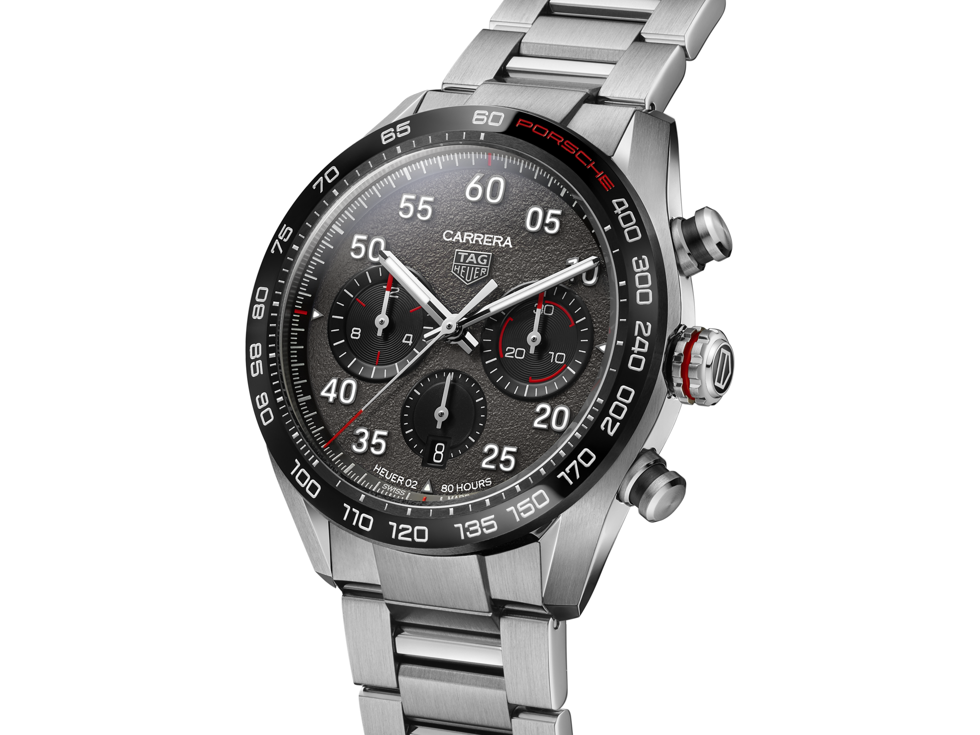 TAG Heuer Carrera WV215A. BD0788, Stick Indices, 2010, Very Good, Housing Steel, Band: Steel