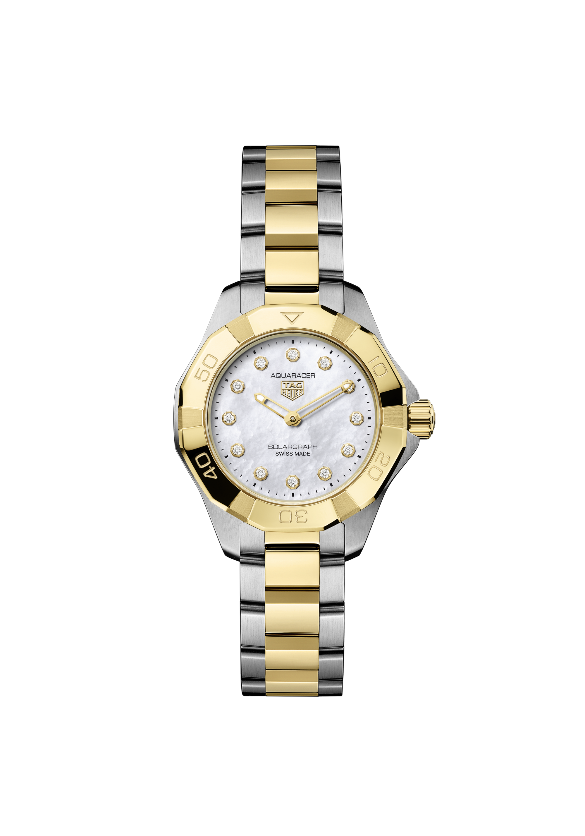 TAG Heuer Aquaracer Professional 100 Solargraph WBP1422.BB0006 Solar Quartz, 28 mm, Steel