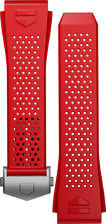 Armband aus rotem Kautschuk