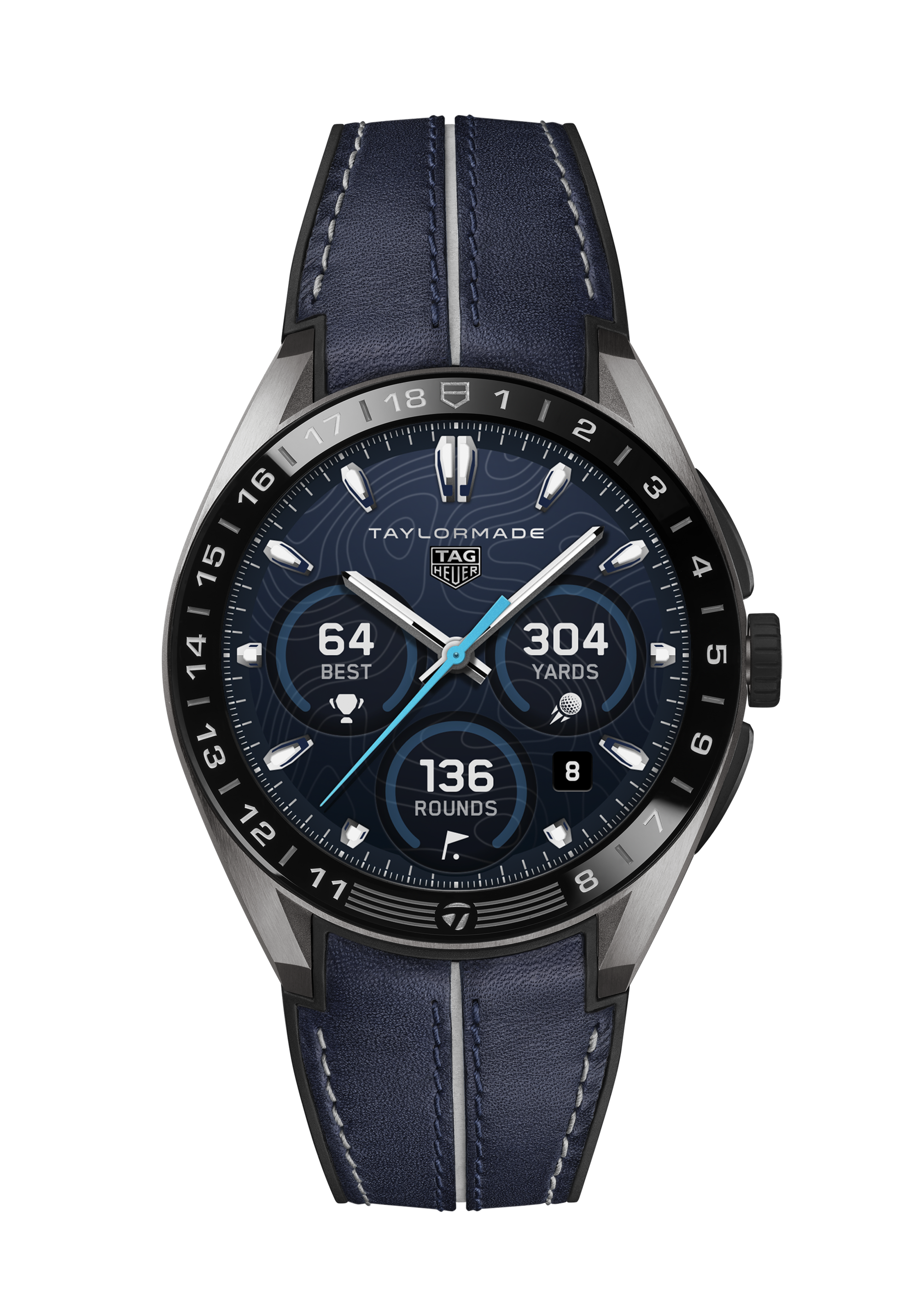 TAG Heuer Connected Calibre E5 x TaylorMade Edition SBT8A86.EB0421 45 mm, Titanium