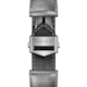 Bracelet en cuir gris Calibre E4 de 42 mm