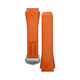 Cinturino in caucciù arancione