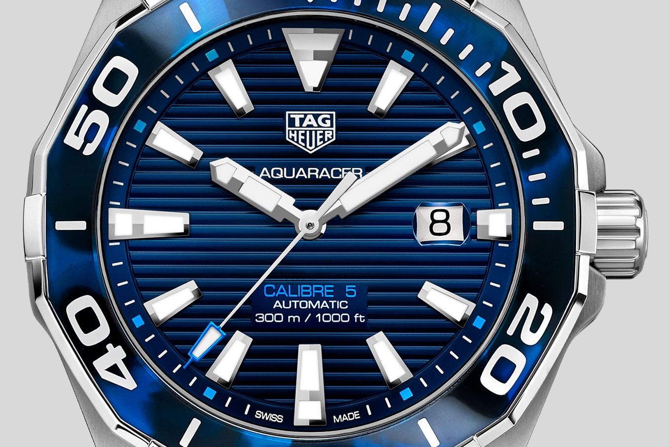 TAG Heuer Aquaracer Calibre 5 Automatic Men 43 mm - WAY201P.FT6178