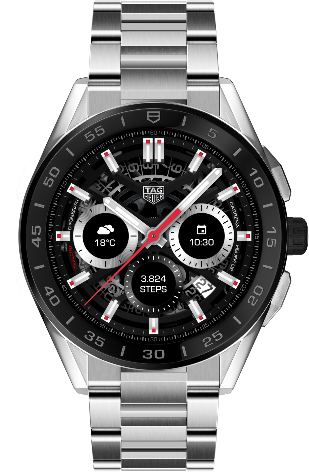 別売ベルト付TAG Heuer Connected Calibre E3 45㎜ TAG Heuer Connected Calibre E3 45mm - 45 mm - SBG8A10.BA0646 | TAG