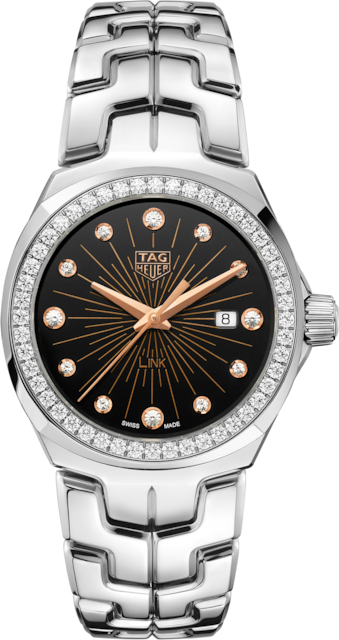 タグホイヤー TAG HEUER WT1413 リンク デイト クォーツ レディース _954859 TAG Heuer - タグホイヤー TAG HEUER WT1413 リンク デイト クォーツ