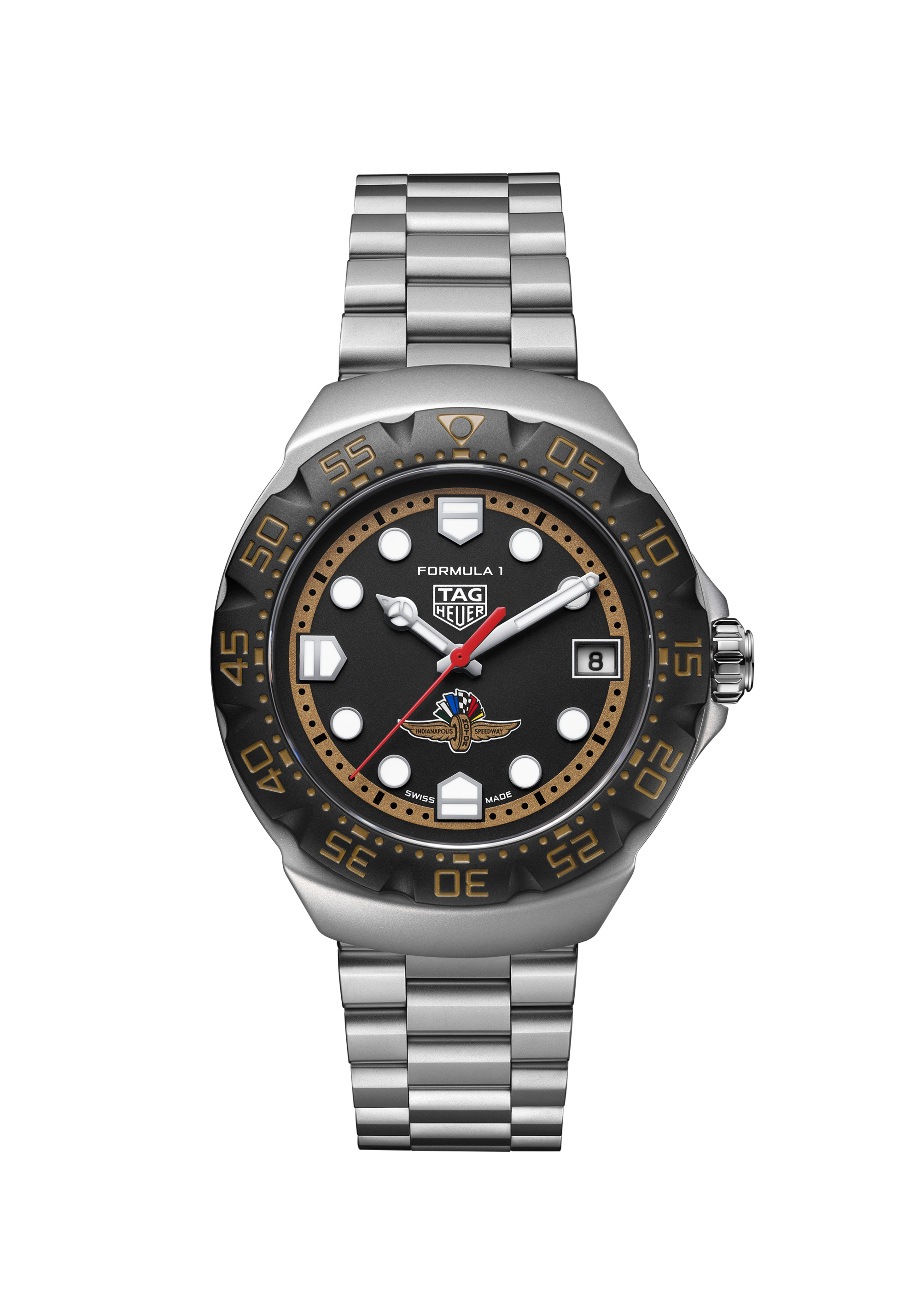 TAG Heuer Formula 1 Solargraph x Indy 500 WBY111G.BA0042 Solar Quartz, 38 mm, Steel