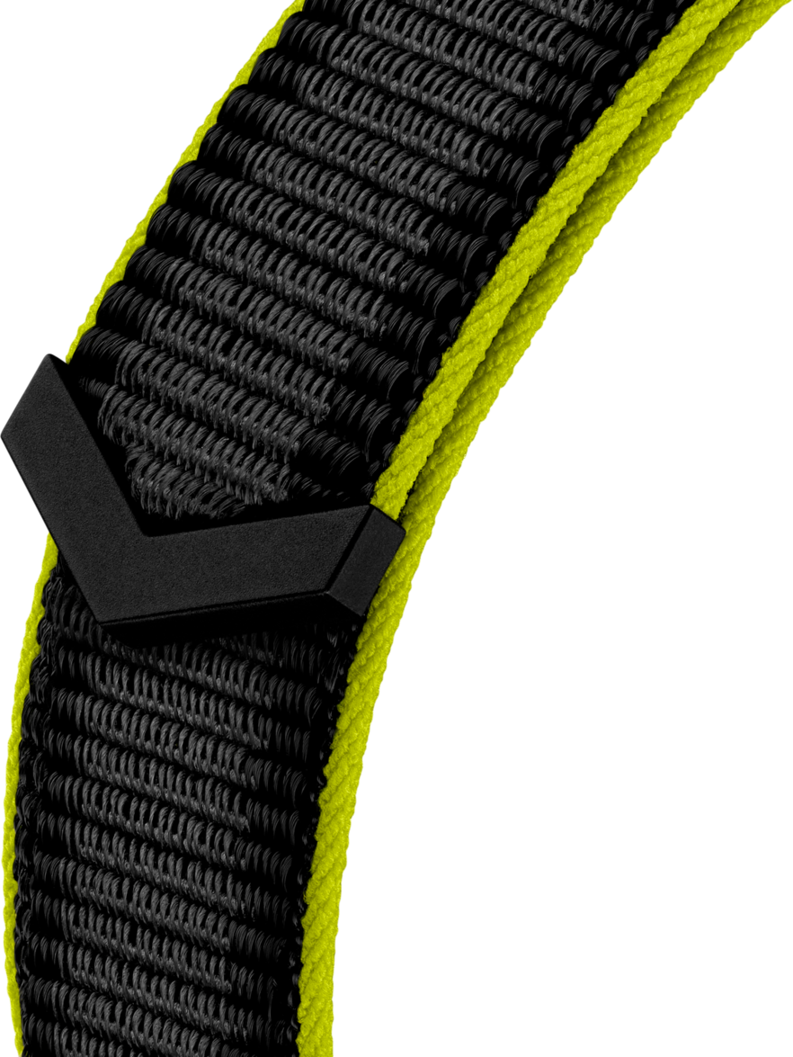Lime & Black Running Textile Strap Calibre E5 45mm