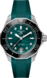 TAG Heuer Aquaracer Professional 300 Date Green Rubber Steel Green