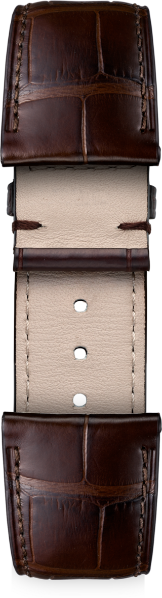 TAG Heuer Carrera 42MM Brown Alligator Leather Strap