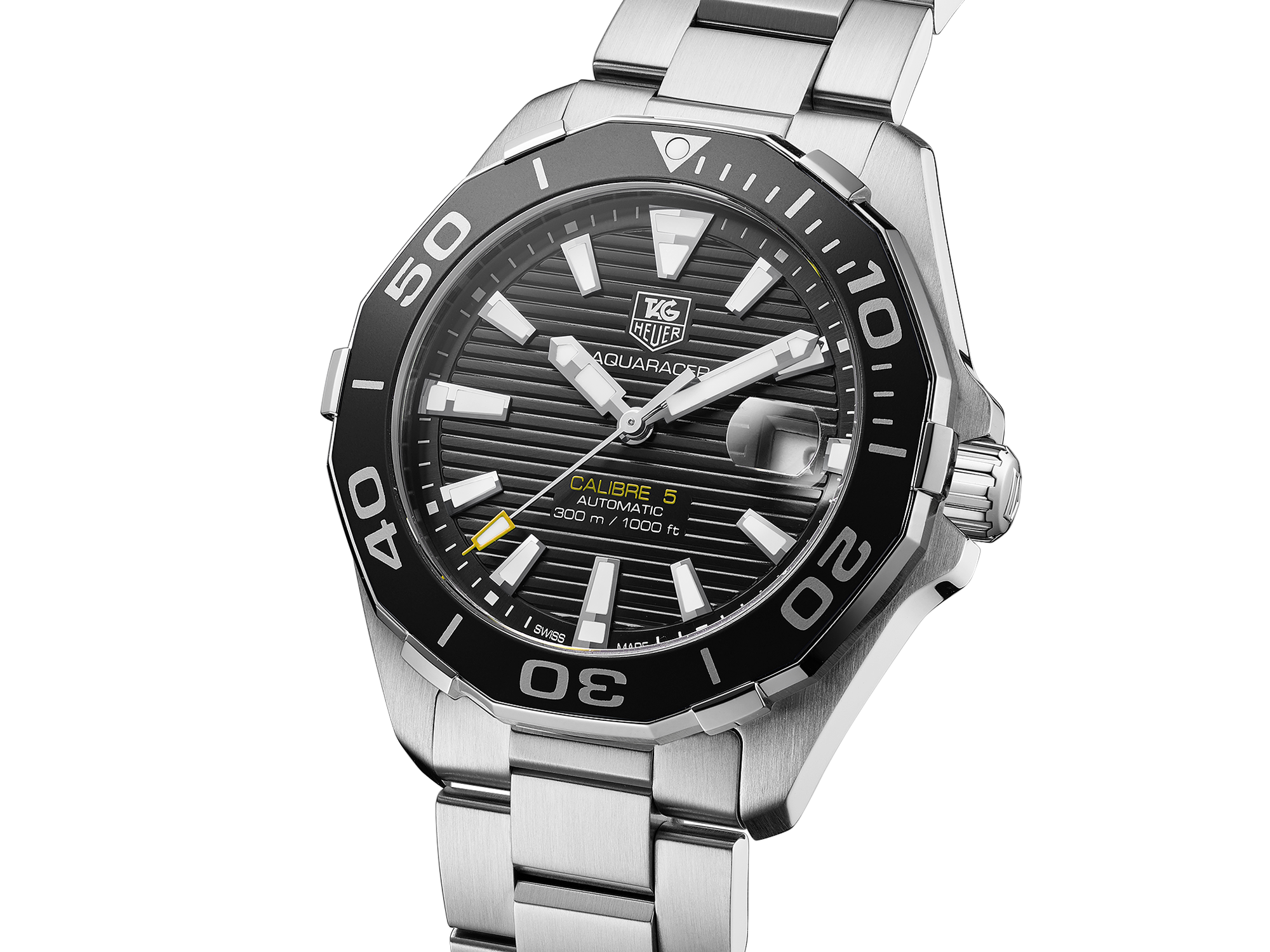 TAG Heuer Aquaracer Watch Calibre 5 Automatic Men 41 mm - WAY211A.BA0928