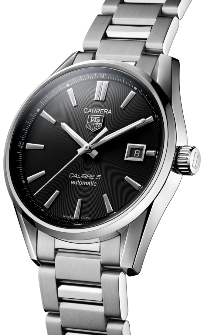 Tag Heuer Carrera Timeless Chronograph Watch, 39mm - Black
