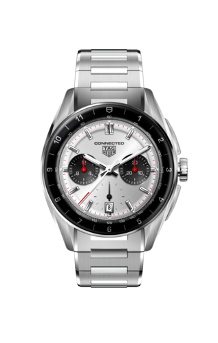 TAG Heuer Connected - Steel case 42 mm - Black Leather Strap -  SBR8010.BC6608