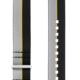 Pulseira TAG Heuer Aquaracer 36 mm em tecido preto