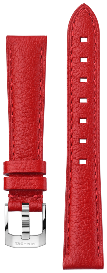 TAG HEUER FORMULA 1 Armband aus rotem Leder