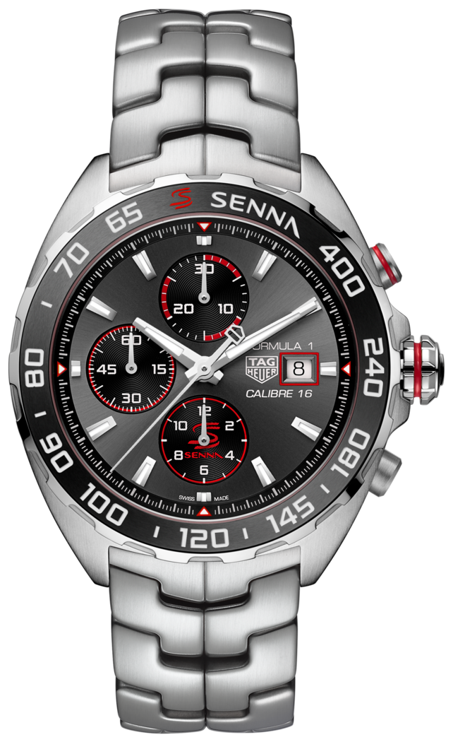 タナユウ タグ・ホイヤー フォーミュラ1 クロノグラフ アイルトン・セナ - 44 mm