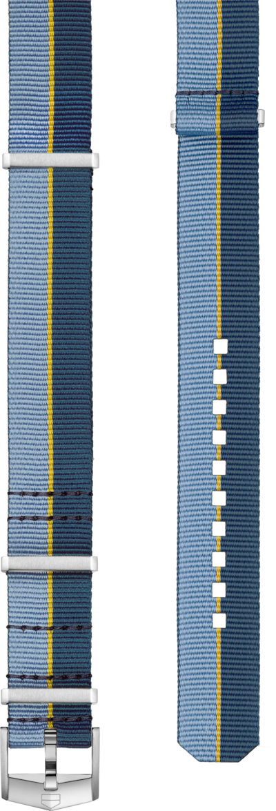TAG Heuer Aquaracer 36mm Blue Fabric Strap