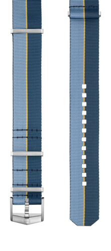 TAG Heuer Aquaracer（竞潜系列）腕表43毫米表款蓝色织物表带