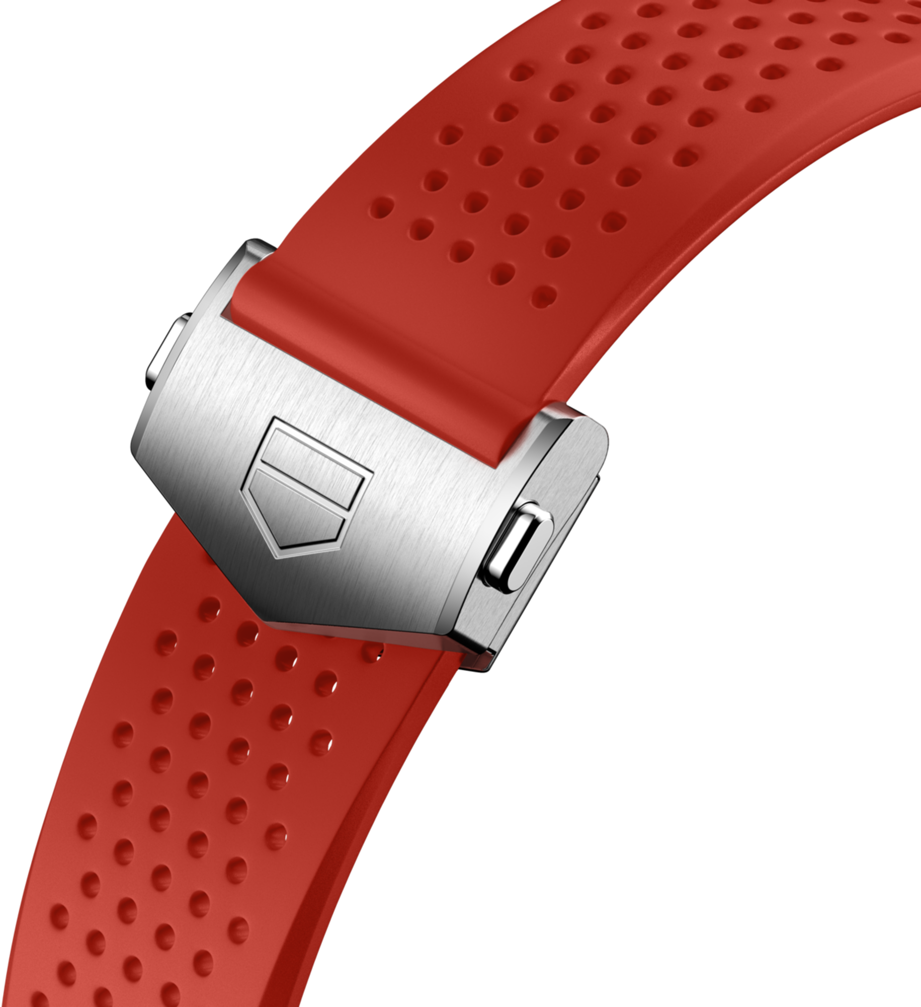 Red Rubber Strap 45 mm - - BT6264 | TAG Heuer US