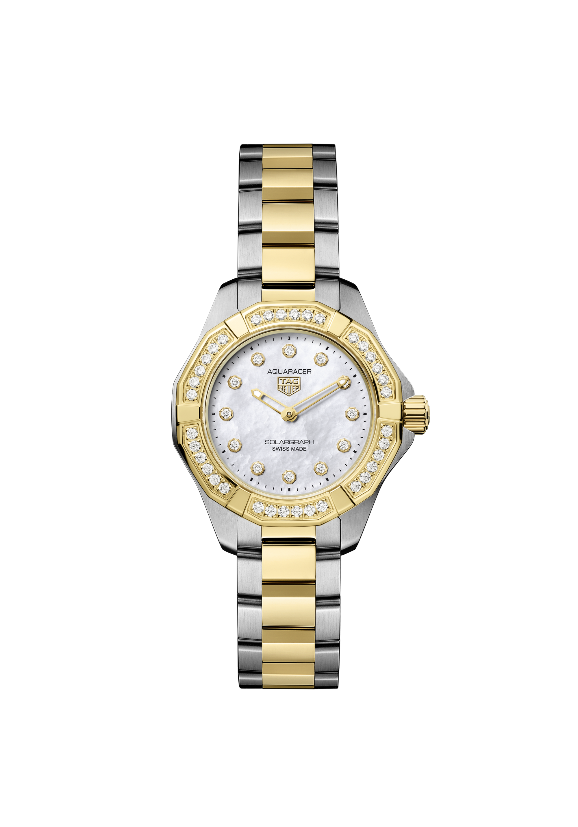 TAG Heuer Aquaracer Professional 100 Solargraph WBP1420.BB0006 Solar Quartz, 28 mm, Steel