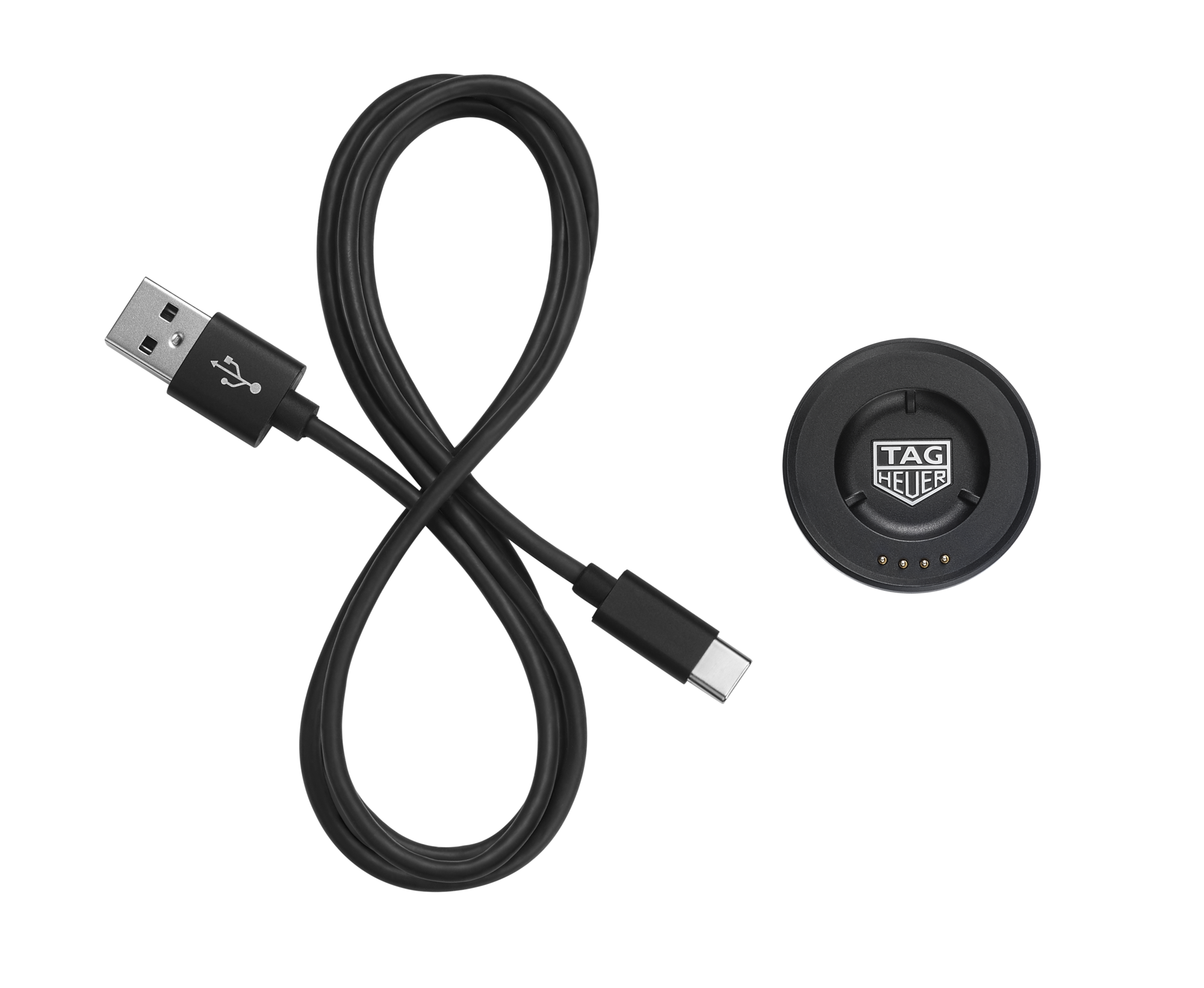 45MM用 USB-Cケーブル＆充電器　コネクテッド　タグホイヤー 45mm用 USB-Cケーブル＆充電器(TAG Heuer Connected Calibre E4 45mm用