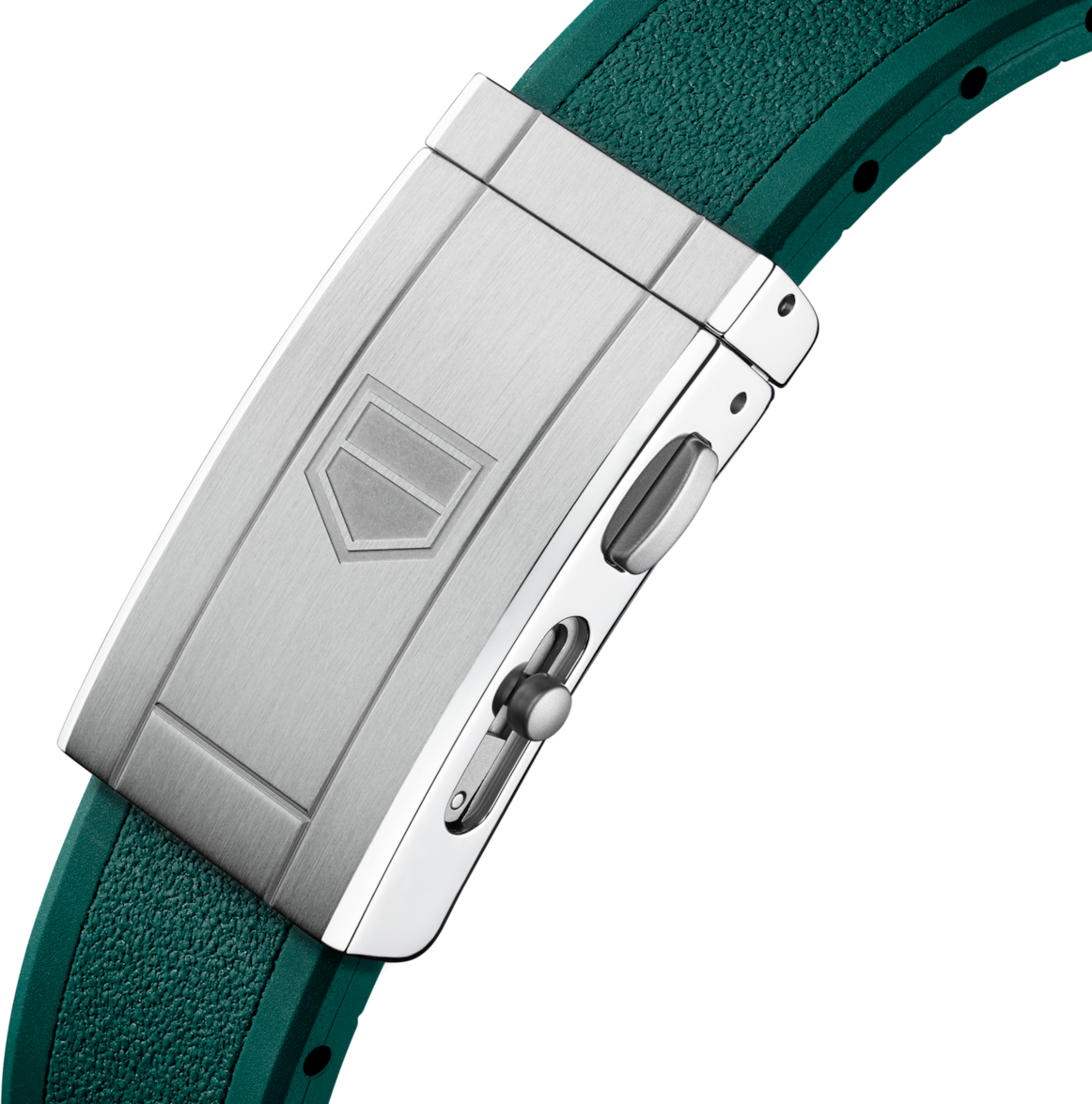 TAG Heuer Aquaracer 42 mm Grünes Kautschukarmband