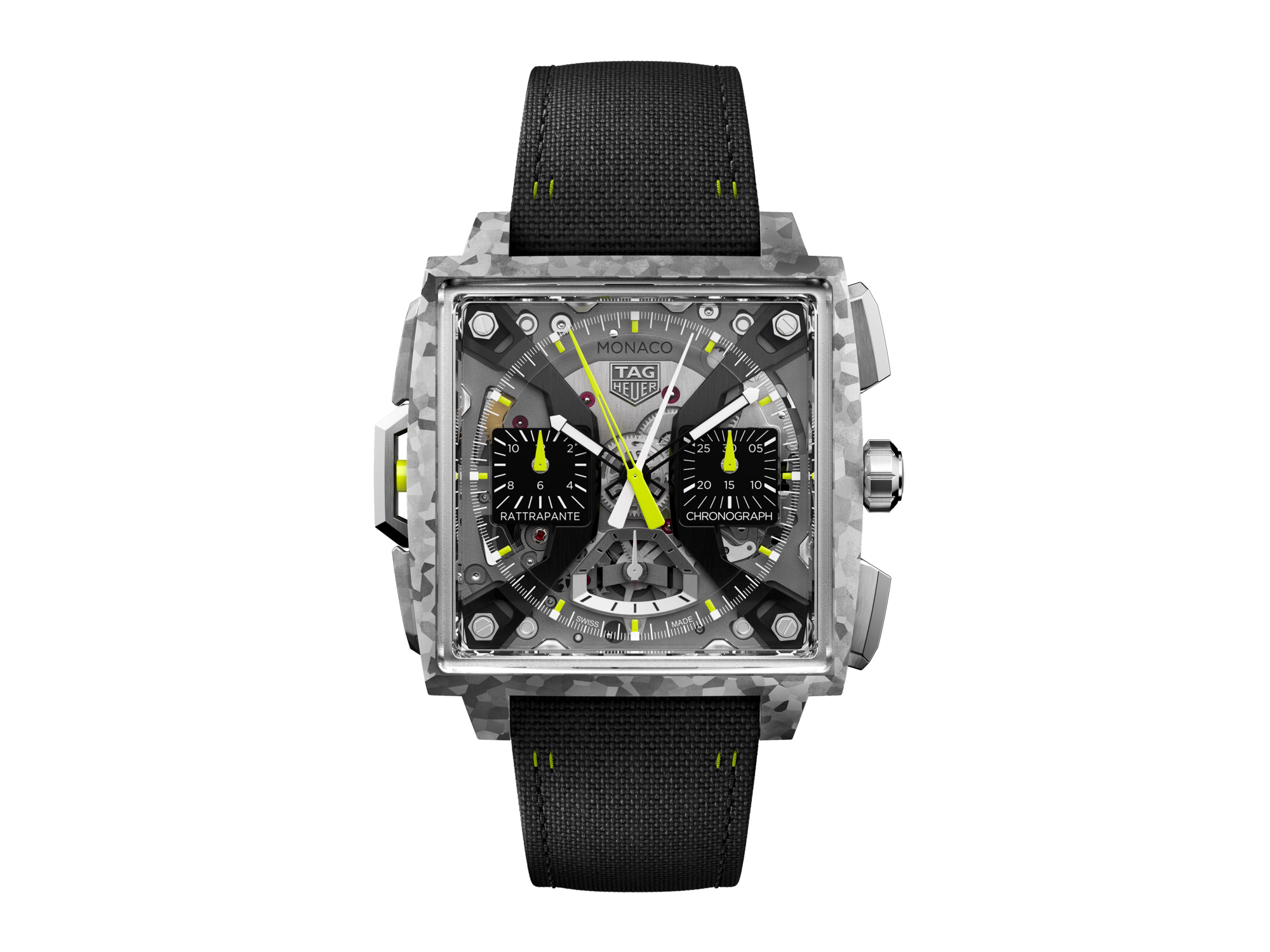 TAG Heuer Monaco Split-Seconds Chronograph CBW2185.FC8350 Automático, 41 mm, Titanio TH
