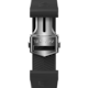 Armband aus schwarzem Kautschuk Calibre E4 42 mm