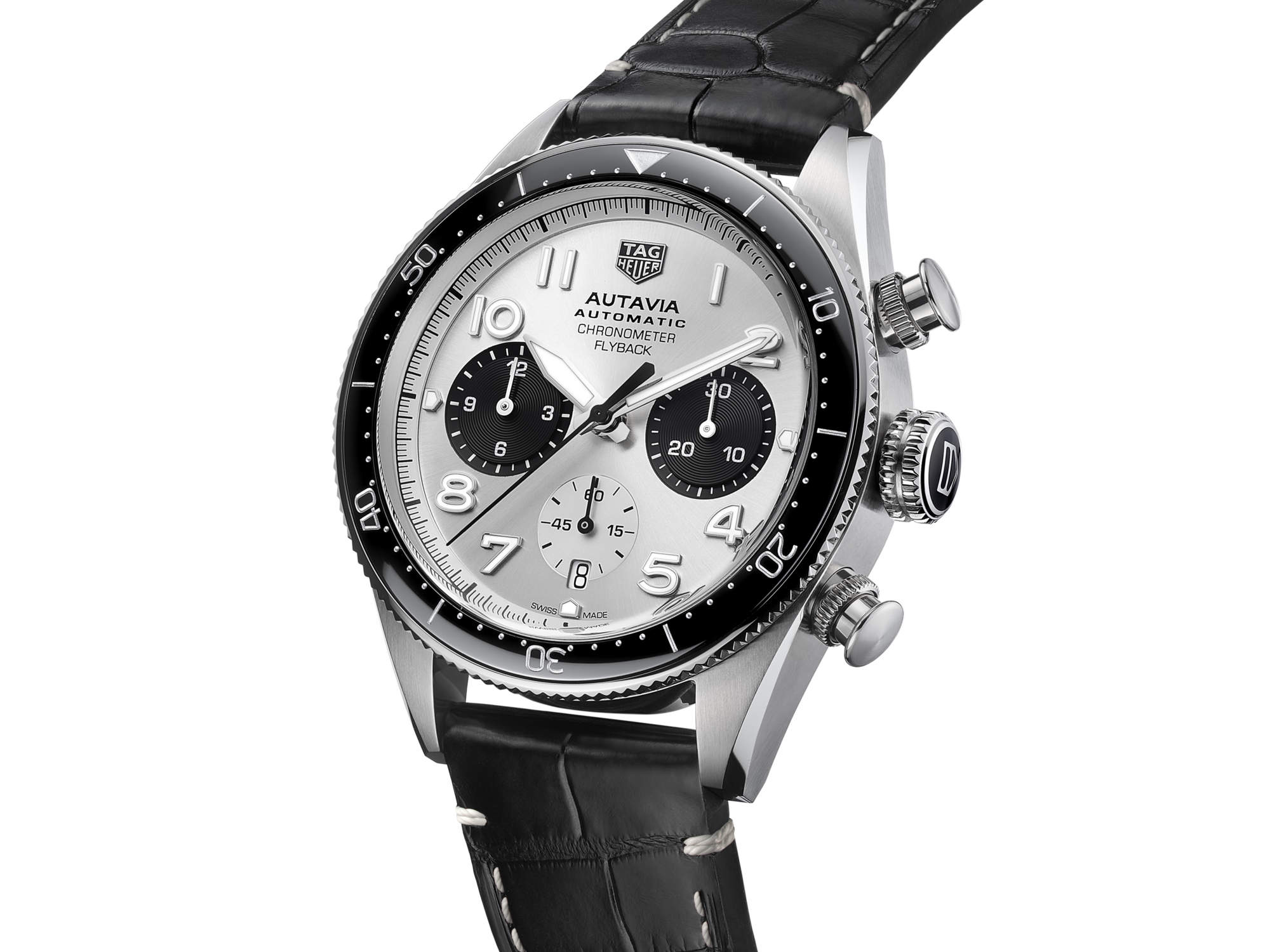 TAG Heuer Autavia Calibre HEUER02 COSC Flyback Men 42 mm - CBE511B.FC8279