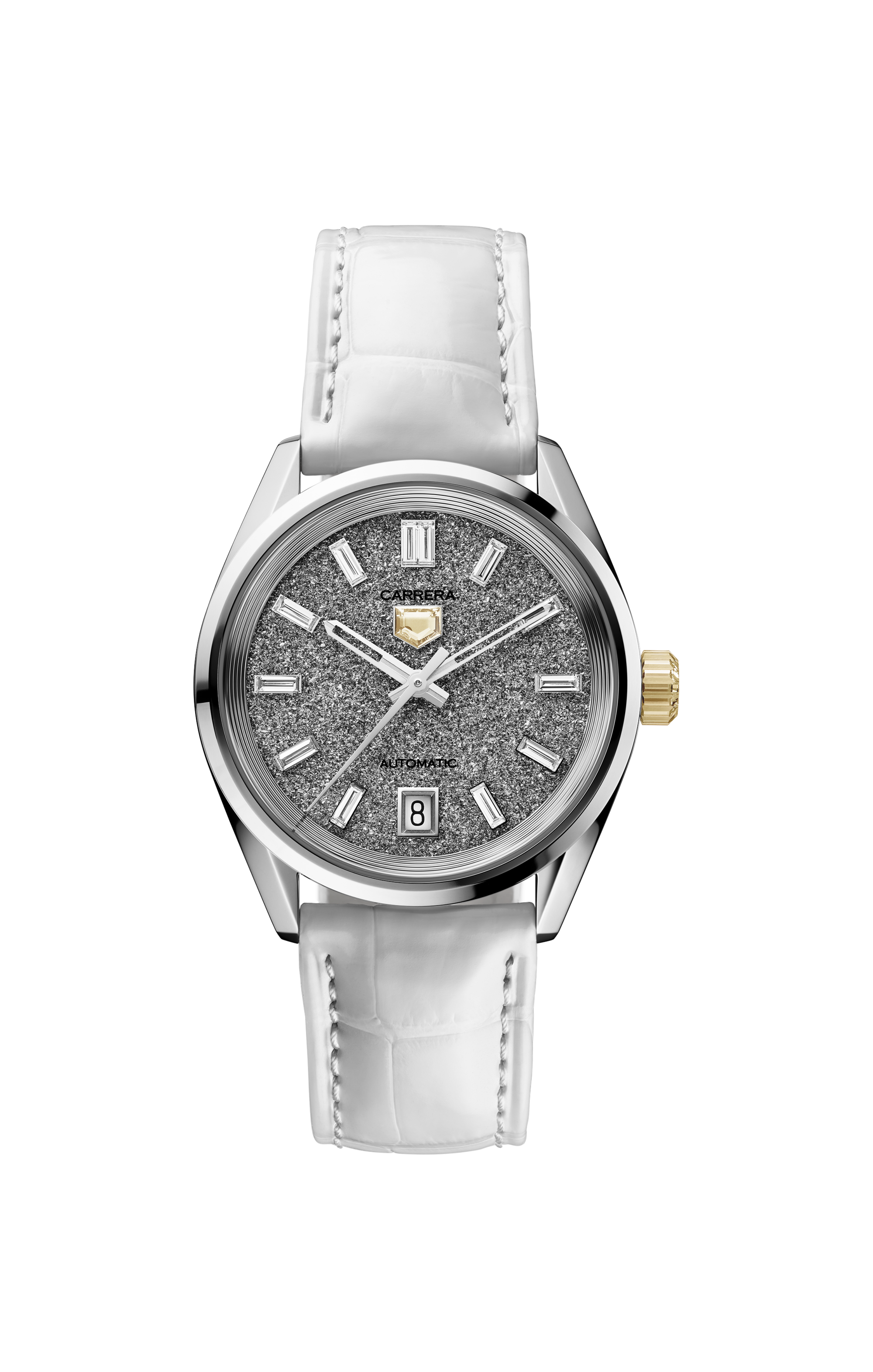 TAG&nbsp;Heuer Carrera Date Plasma Diamant d'Avant-Garde WBN2344.FC8335 Automatique, 36 mm, Or blanc