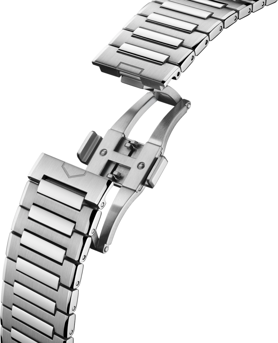 Bracelete em aço Calibre E5 45 mm