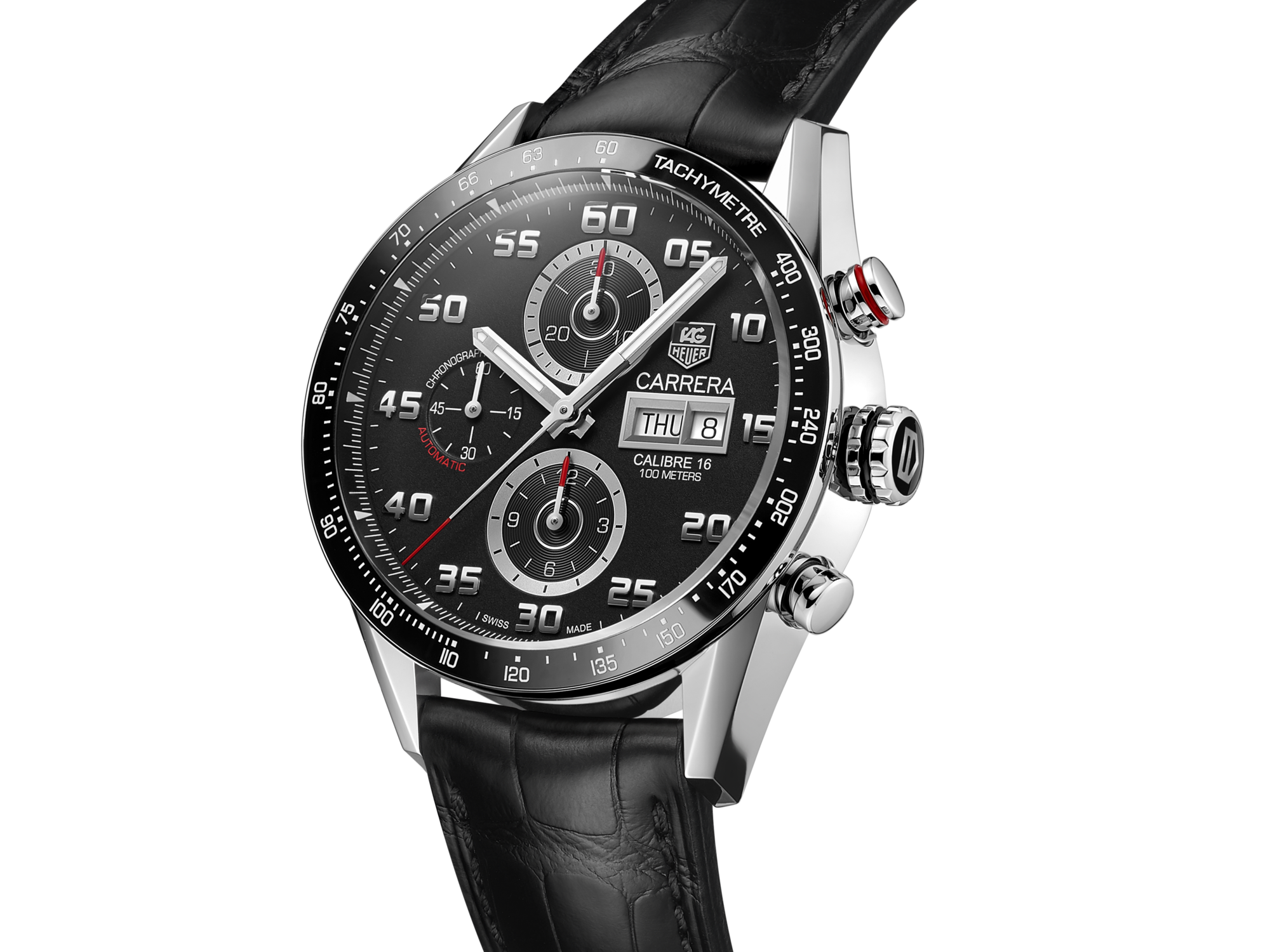 TAG Heuer Formula 1 Quartz Chronograph Stainless Steel Black Dial