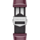 TAG HEUER CARRERA（卡萊拉）39毫米腕錶酒紅色皮革錶帶
