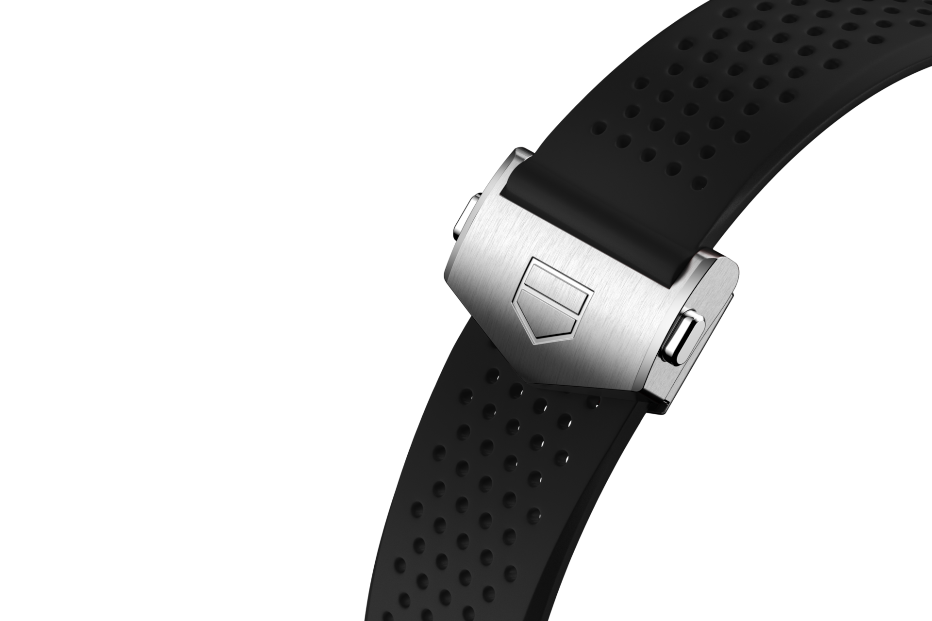 Correa de caucho negra Calibre E4 45mm