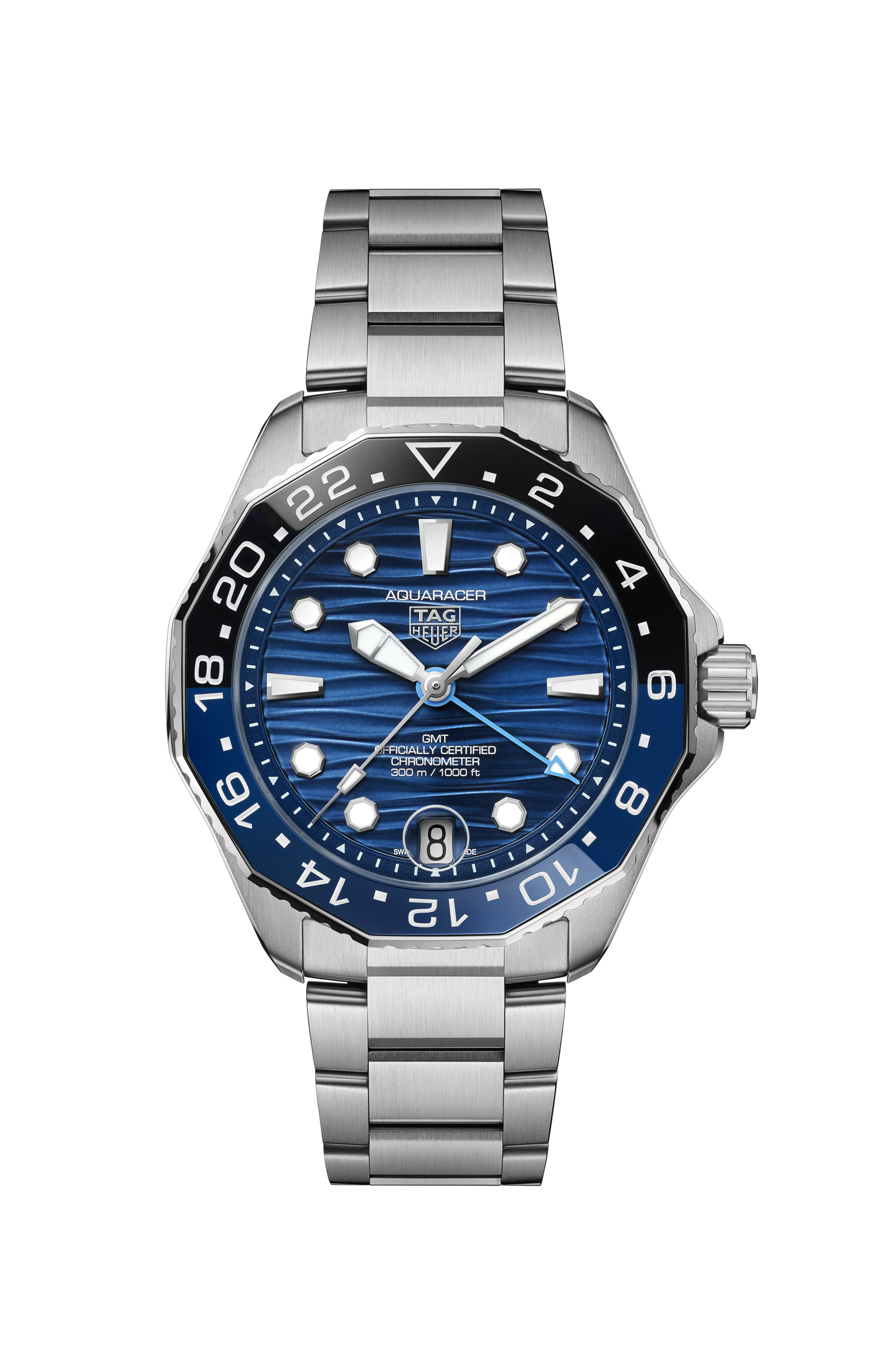 TAG Heuer Aquaracer Professional 300 GMT WBP5114.BA0013 Automatic, 42 mm, Steel