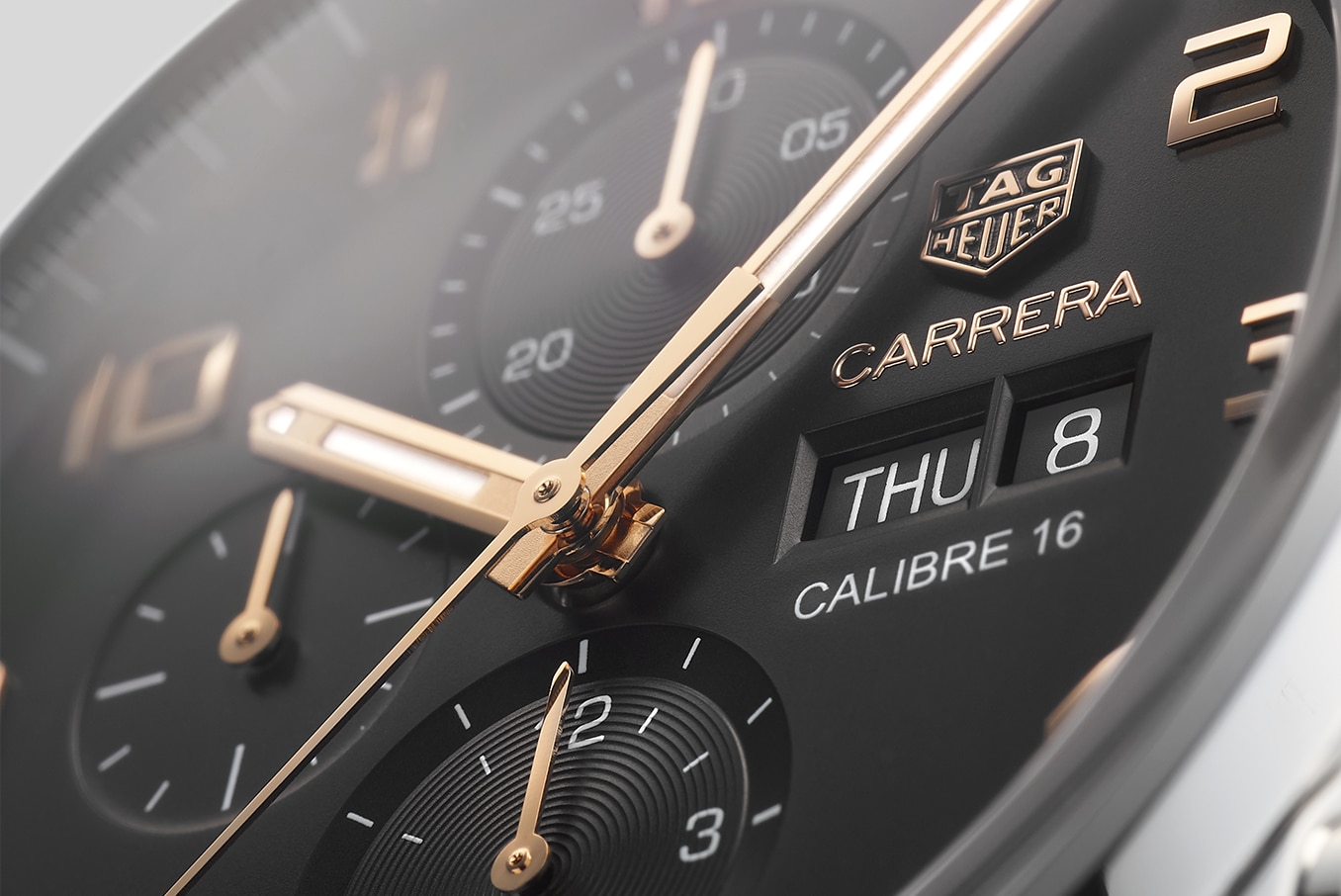Tag heuer carrera 43mm chronograph outlet