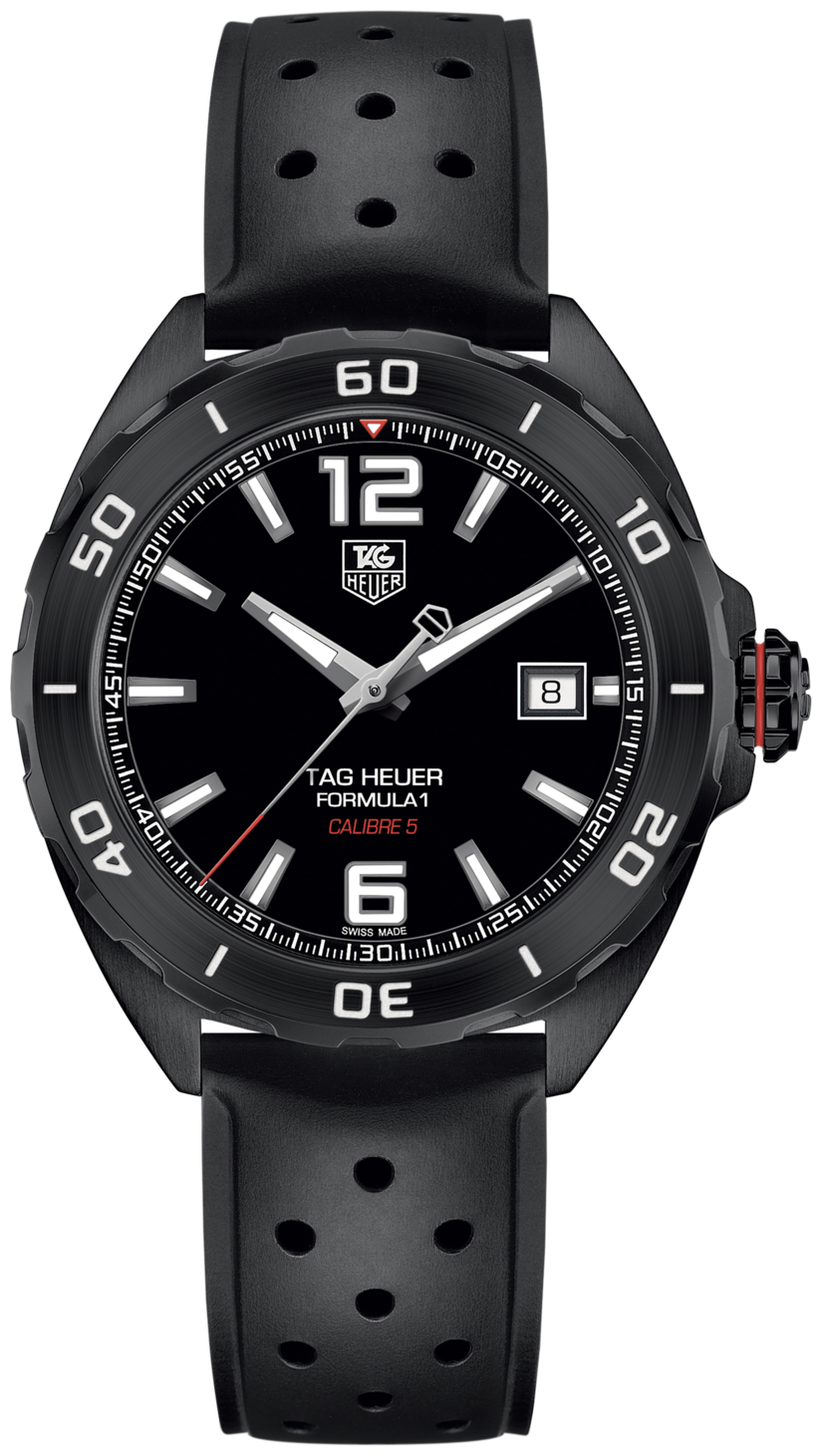 TAG Heuer WAZ2115.FT8023 reloj automático de titanio negro para hombre