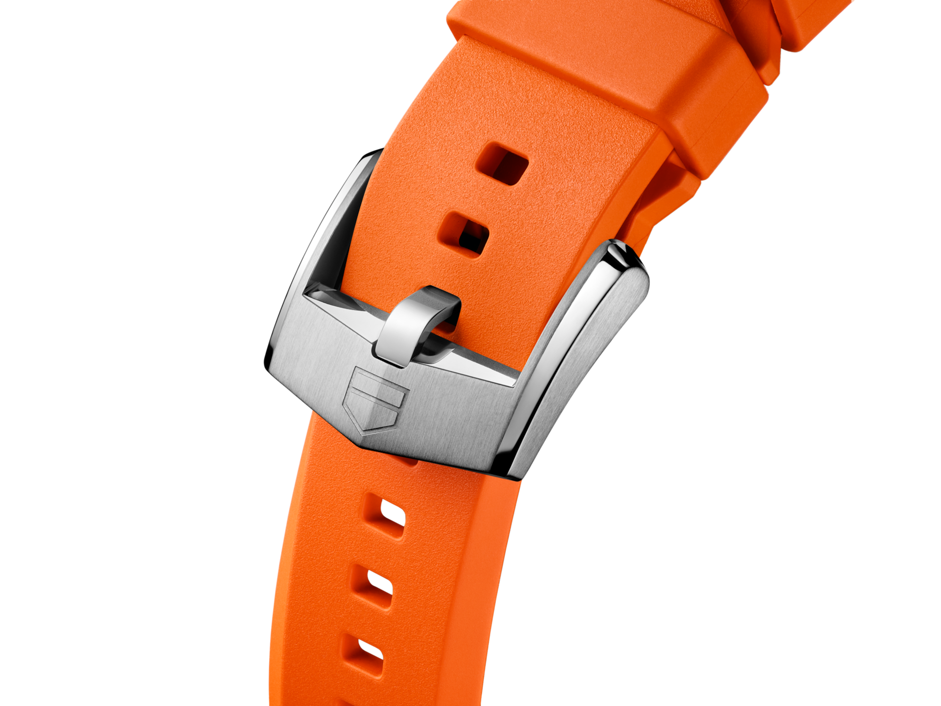 Orange Rubber Strap Calibre E5 40mm