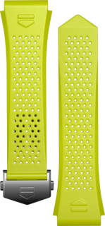 Armband aus hellgelbem Kautschuk 45 mm