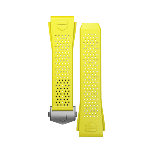 柠檬黄色橡胶表带 Calibre E3智能腕表