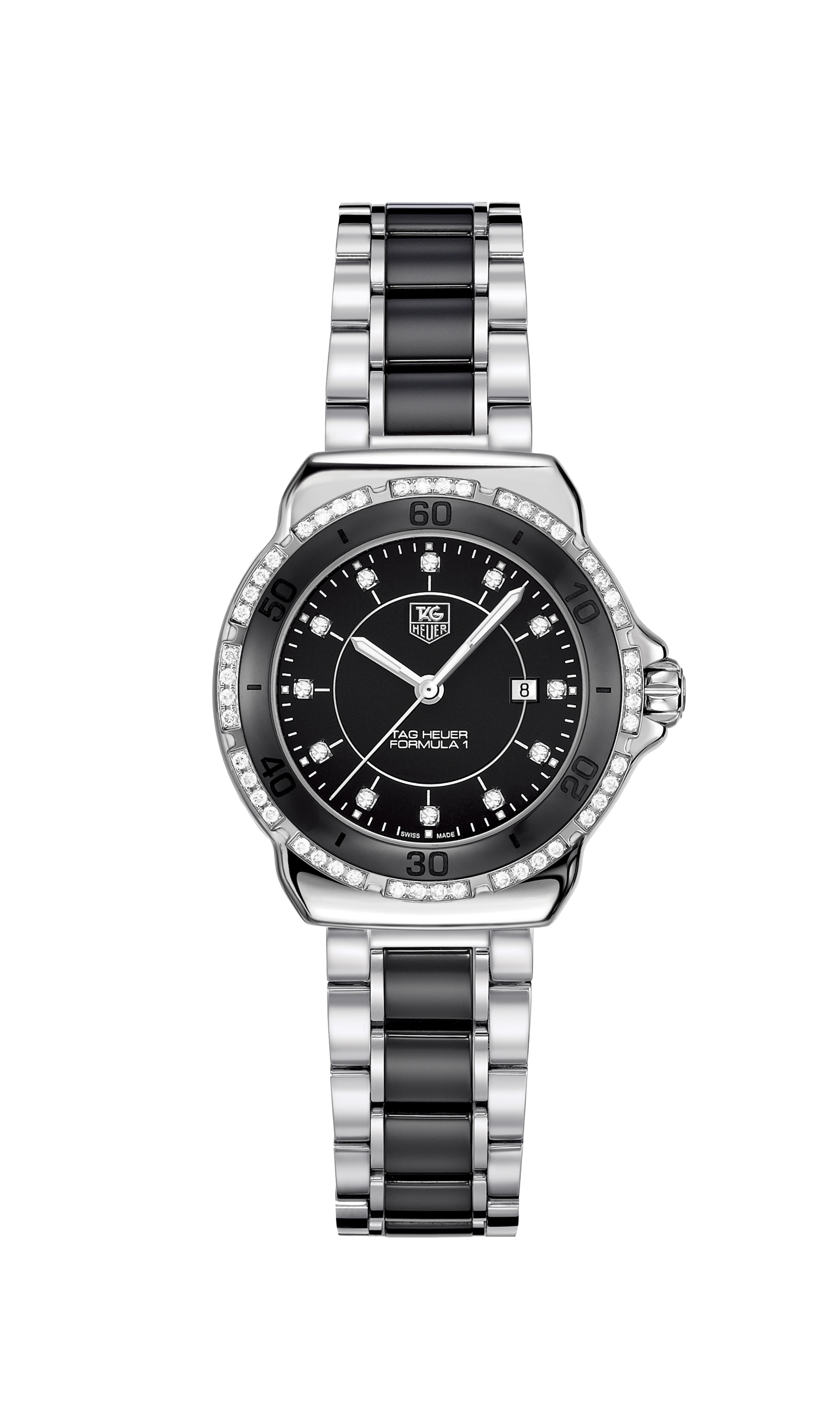 Tag heuer formula 1 ceramic ladies diamond store watch