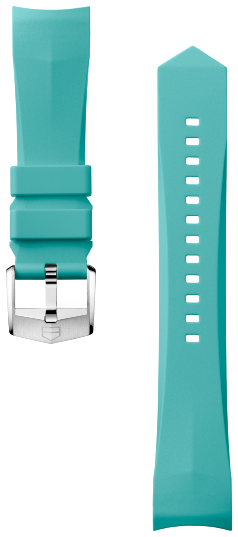 Correa de caucho azul claro Calibre E5 40 mm