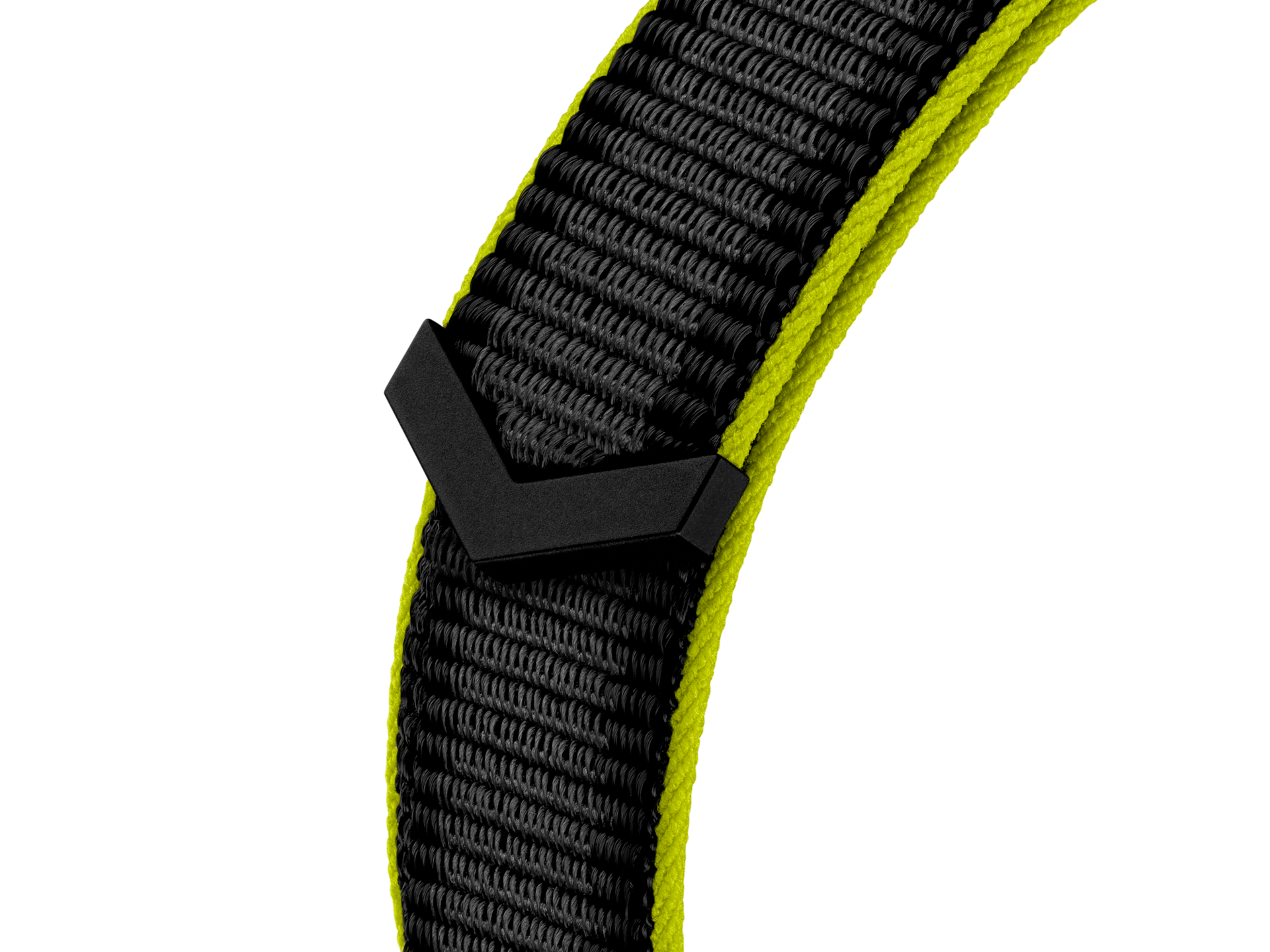 Lime & Black Running Textile Strap Calibre E5 45mm