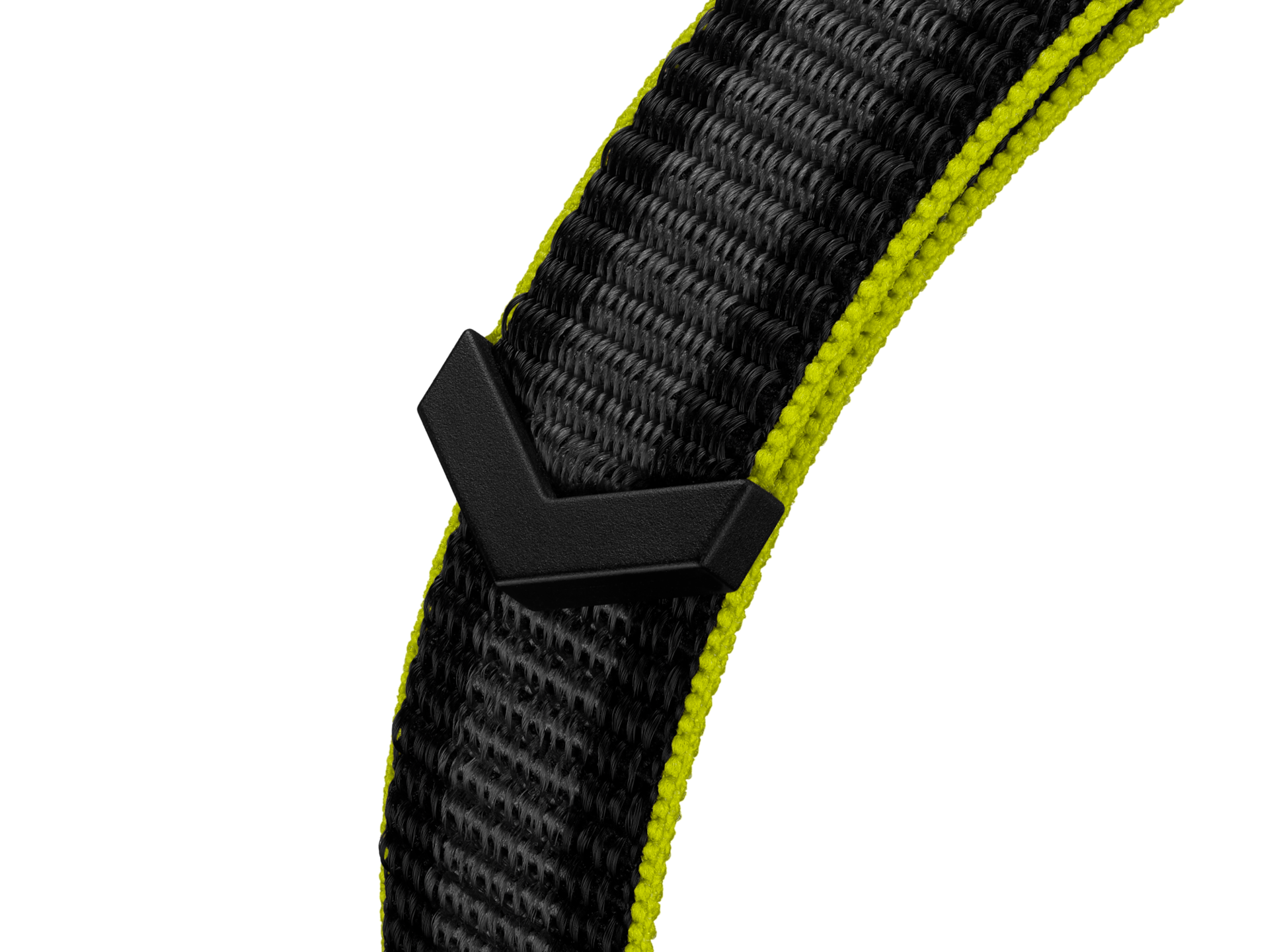 Lime & Black Running Textile Strap Calibre E5 40mm