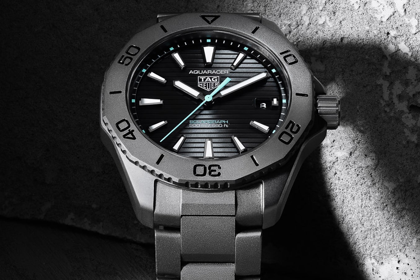 TAG Heuer Aquaracer Professional 200 Solargraph - Titanium - 40 mm TAG Heuer Aquaracer Professional 200 Solargraph - Titanium - 40 mm