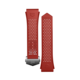 Armband aus rotem Kautschuk Calibre E4 45 mm